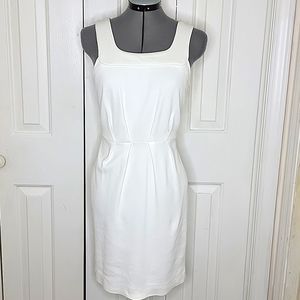 Banana Republic White Sleeveless Dress Size SP